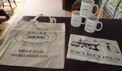 Merchandise available during Black Rock House tours